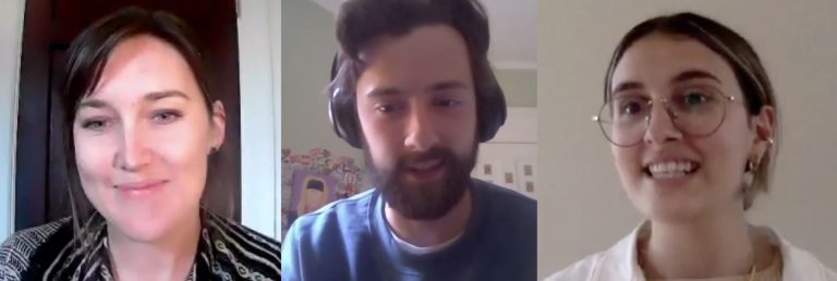 Les trois lauréat.e.s de 2021